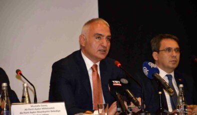 Kültür ve Turizm Bakanı Mehmet Nuri Ersoy, Didim’de Turizm Sektör Toplantısına Katıldı