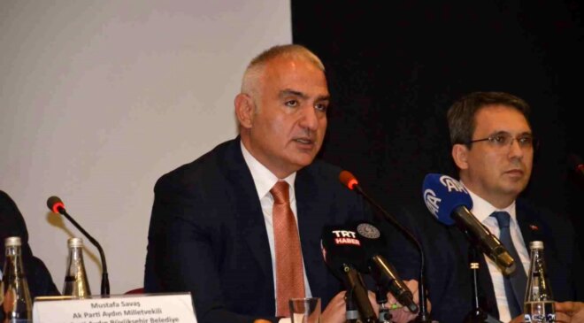 Kültür ve Turizm Bakanı Mehmet Nuri Ersoy, Didim’de Turizm Sektör Toplantısına Katıldı