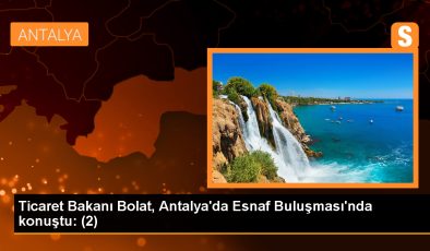 Ticaret Bakanı: 21 yılda esnaf ve sanatkara 458 milyar lira finansman desteği sağlandı