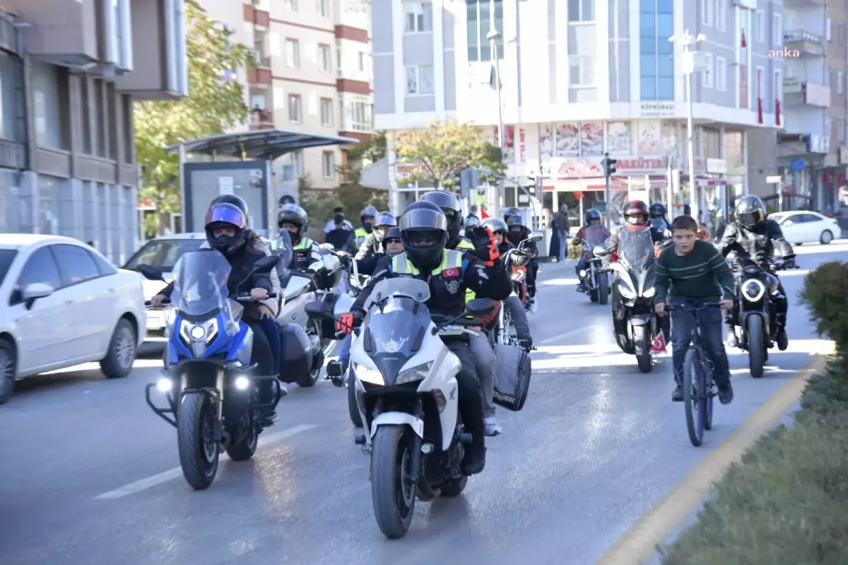 Ankara Motosiklet ve Kampçılık Spor Kulübü Derneği Üyelerinden Cumhuriyet Bayramı’nda Kahramankazan’a Ziyaret