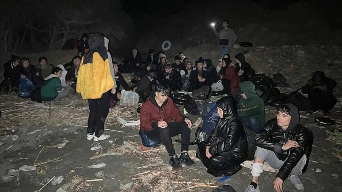 İzmir’de 386 düzensiz göçmen yakalandı