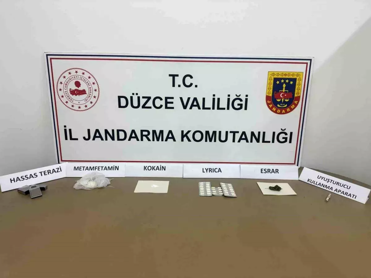 Düzce’de Uyuşturucu Operasyonu: 1 Tutuklama