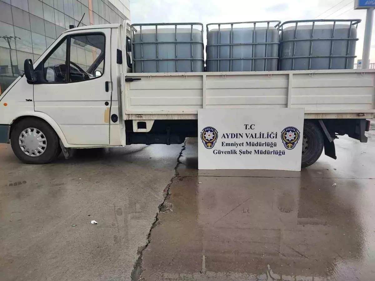Aydın’da 3.850 Litre Tağşiş Yağ Ele Geçirildi
