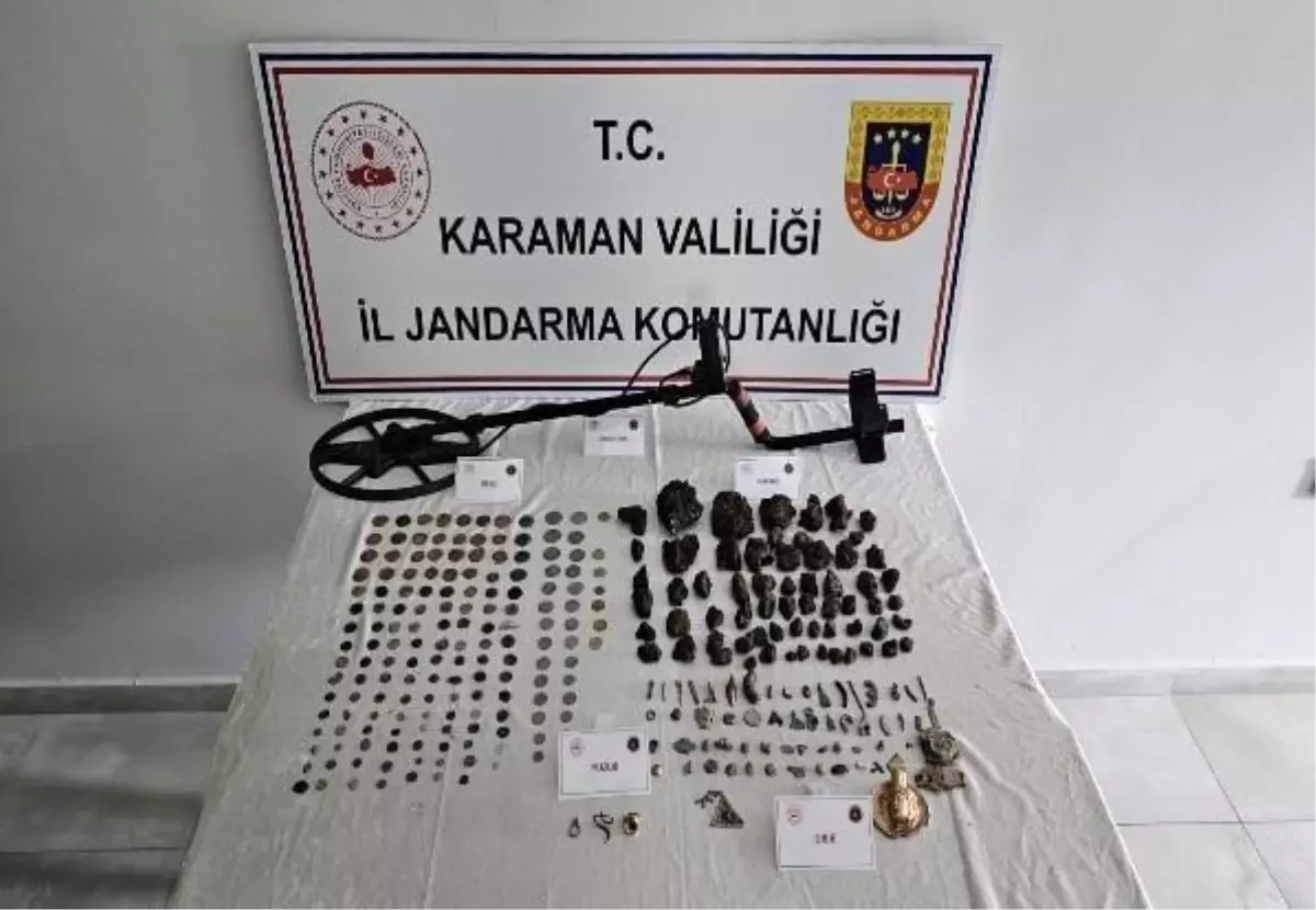 Karaman’da Jandarma Saplantıları Ele Geçirdi